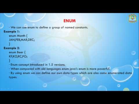 Lesson 1 Enum Enum Introduction In Java Programming Language