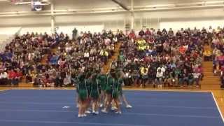 preview picture of video 'Providence Catholic High School JV Cheer at Oak Forest Comp'