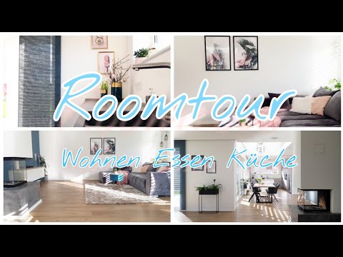 Roomtour Wohnzimmer Küche Esszimmer| Offenes Wohnen| Die Siwuchins