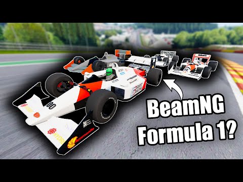 We Raced Our Formula 1 Cars on a Racetrack! | Automation Game & BeamMP