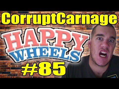 Happy Wheels Episode 85 - HARDEST ROPE SWING EVER