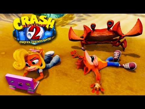 Crash Bandicoot 2 - Full Game 100% Walkthrough (N. Sane Trilogy)