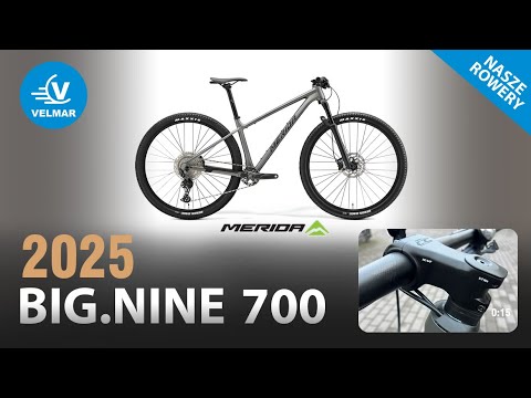 Velmar - Merida Big Nine 700 Silk Gunmetal Grey 2025