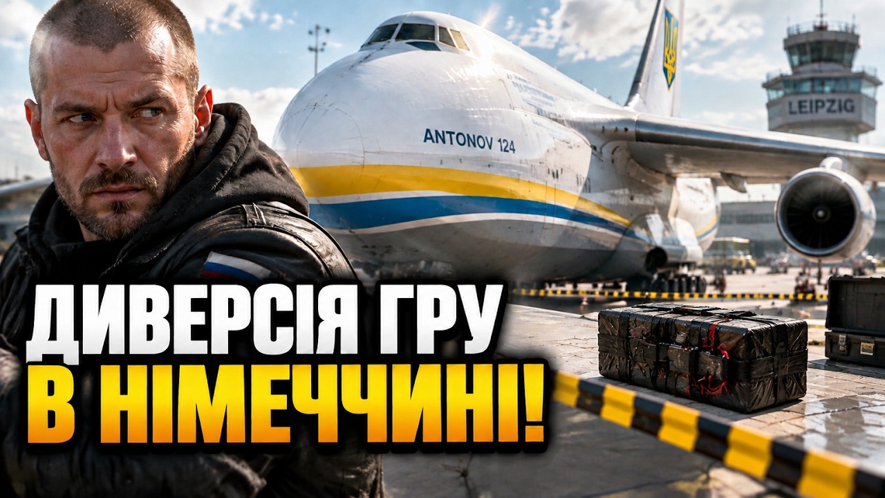 🔥 Агент ГРУ намагався підірвати український Ан-124 у Лейпцигу: сплив план РФ /