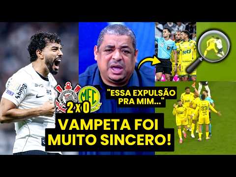 VAMPETA: “EU FALO! Essa VITÓRIA do CORINTHIANS é PROS CARAS OLHAREM e…” 2×0 no MIRASSOL + EXPULSÃO
