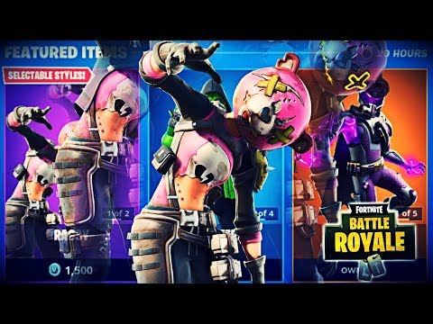 THE RAGSY SKIN + SNACK ATTACKERS PICKAXE RETURN IN THE FORTNITE ITEM SHOP