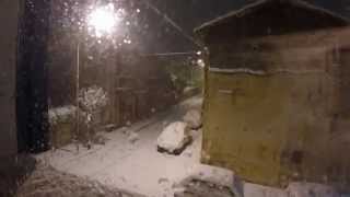 preview picture of video 'Buon 2015 con la prima nevicata della stagione'