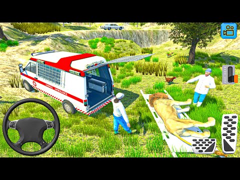 Animals Ambulance Rescue games 2021 - Animal Rescue Robot Superhero Service - Android Gameplay