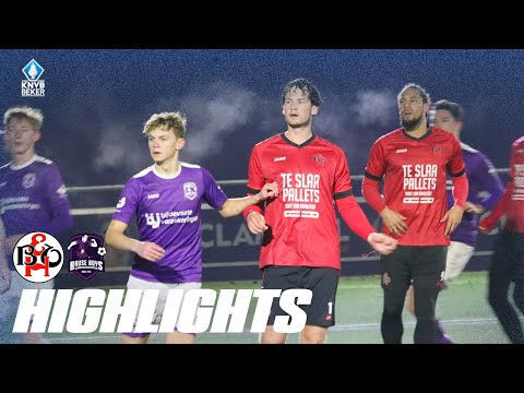 SPANNENDE BEKERAVOND IN 4E RONDE 🫨🏆 | Highlights | EBOH - Bruse Boys | KNVB Districtsbeker 2025-2026