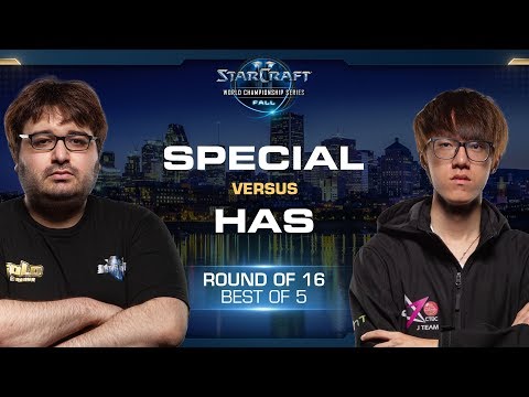 SpeCial vs Has TvP - Round of 16 - WCS Fall 2019 - StarCraft II