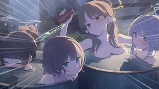 【ブルーアーカイブ】お風呂を覗いて通報される先生