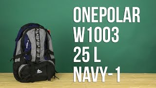 Onepolar W1003 / navy - відео 3