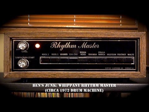 Oddity Archive: Episode 178.5 – Ben’s Junk: Whippany Rhythm Master (Circa 1972 Drum Machine)