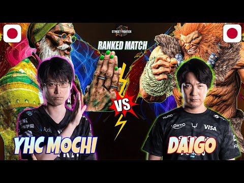 SF6 | YHC MOCHI (#2 Ranked Dhalsim) vs DAIGO (#1 Ranked Akuma) 👉 High-Level Gameplay