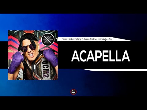 Yandel Ft. Nio Garcia, Brray, Juanka Catalyna - Hasta Abajo Le Doy (Acapella Studio)