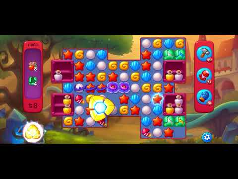 Fishdom Hard level 11960 no boosters フィッシュダム ハード