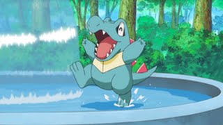 All Ash's Totodile moves