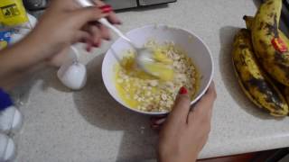 Panquecas de plátano