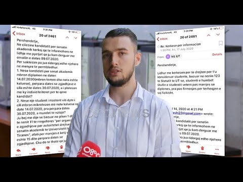 Ora News - Zgjedhjet në universitet, skualifikohet pasi u shpall fitues