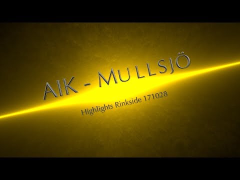 Highlights Rinkside AIK - Mullsjö, 171027