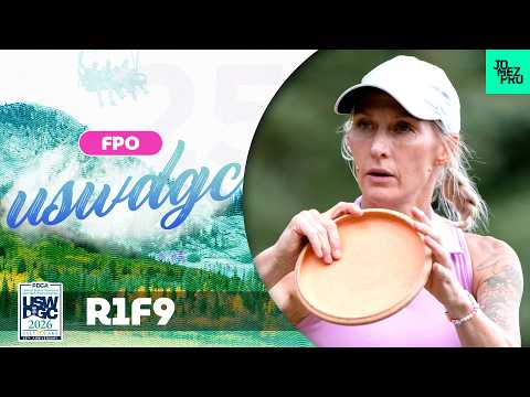 2026 USWDGC | FPO R1F9 | Salonen, Saarinen, Allen, Huber | Jomez Disc Golf