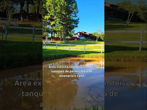 R$ 1.400.000 (ESTUDA AP/CARRO) CHÁC. URBANA 6.630 m², CASA, S. FESTAS, PISCINA, TANQUES, CONTENDA/PR