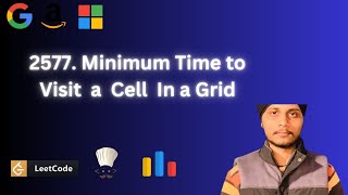 YouTube video 'Leetcode-2577. Minimum Time to Visit a Cell In a Grid'