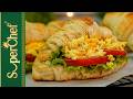 Croissants Two Ways Chicken Scrambled Eggs Croissants Easy Breakfast Sehri Recipe