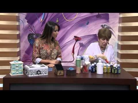 Woman.com 02/24/2015 Lace painting with PVA dye by Lu Heringer Part 2