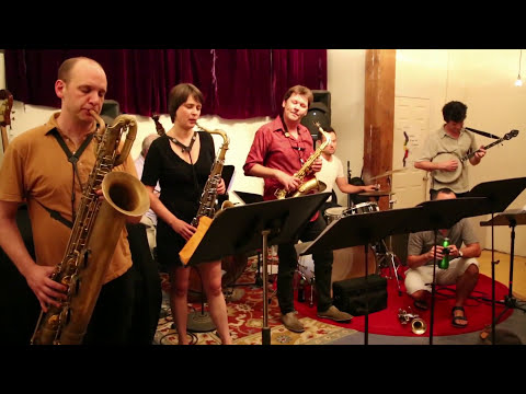 Jim Hobbs Septet (set 1) - at Douglas St Music, Brooklyn - August 22 2014