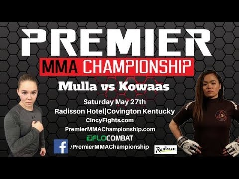 Premier MMA Championship 3 Khadija Mulla vs Yoko Kowaas