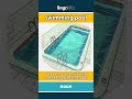 swimming pool - a big man-made place filled... video thumbnail