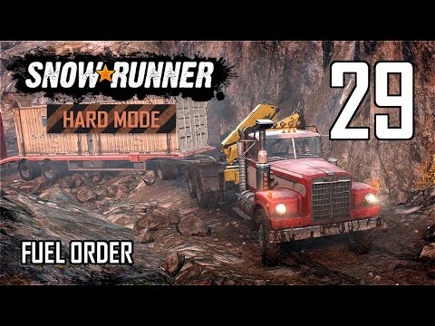 SnowRunner Hard Mode Strategic Walkthrough Ep 29 - Fuel Order