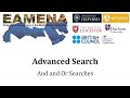 17. Advanced Search (Part 2/And and Or Searches)