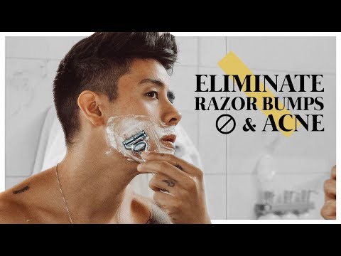 my SHAVING routine. (eliminate razor BUMPS & ACNE.) 🚫 | JairWoo