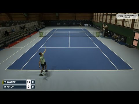 Vitaliy Sachko (UKR) vs Pavel Kotov (RUS), Forli 3 challenger, SemiFinal