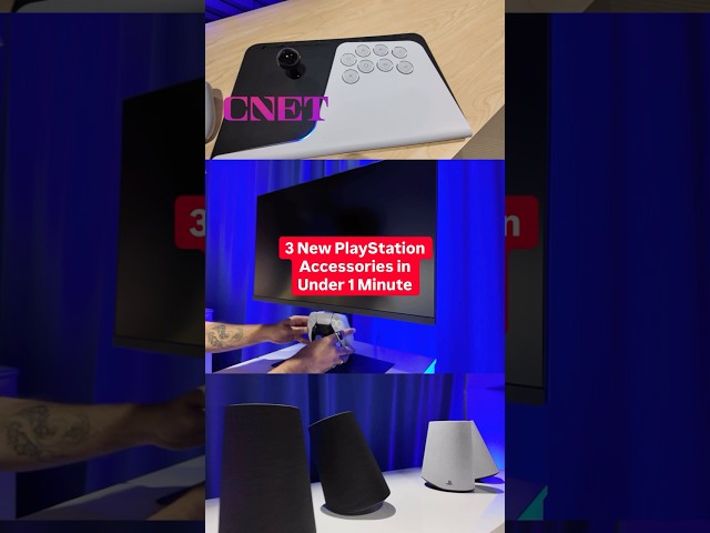 PlayStation Updates: New Fight Stick, Gaming Monitor and Speakers