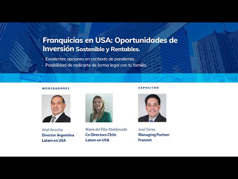 , title : 'Franquicias: Oportunidades de inversión sostenibles y rentables - Latam en USA'