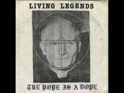 The Living Legends - The Pope is a Dope 7inch (1982)