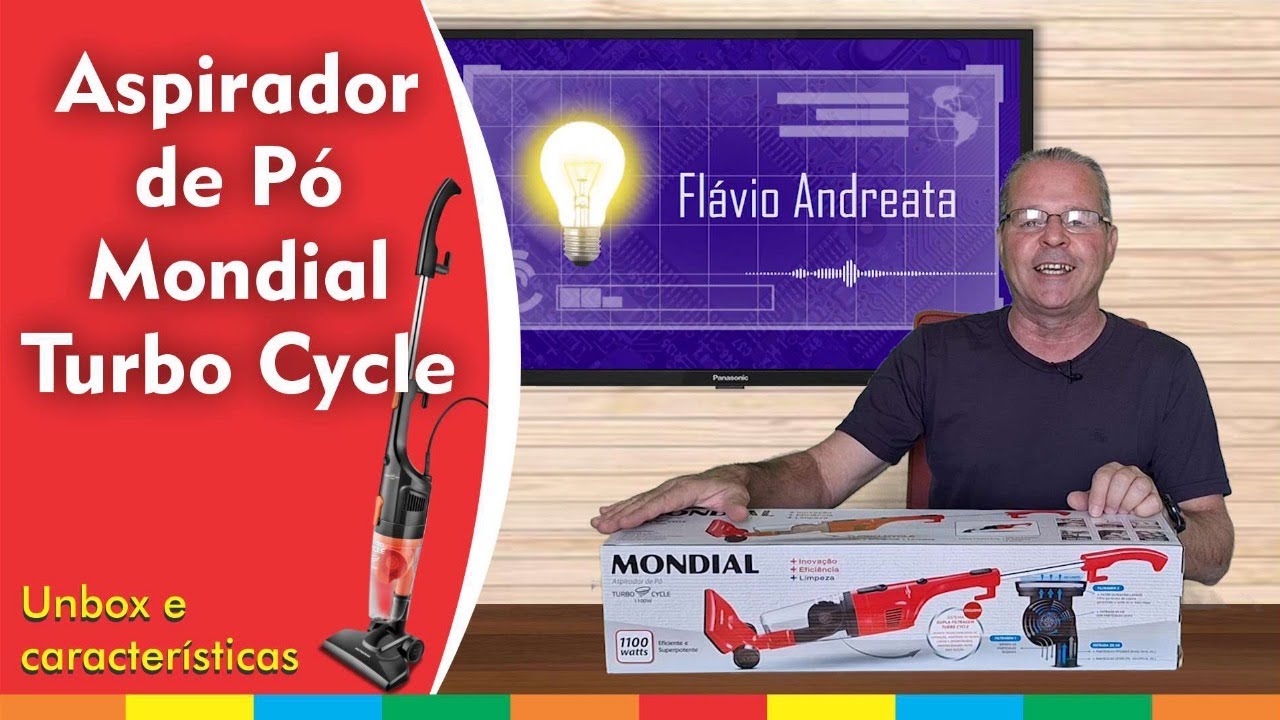 Aspirador de Pó Mondial Turbo Cycle AP-35 é bom?
