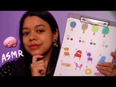 Test de QI / de Personnalité 🧠 | ROLEPLAY ASMR FR