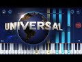 UNIVERSAL STUDIOS Theme - Piano Tutorial