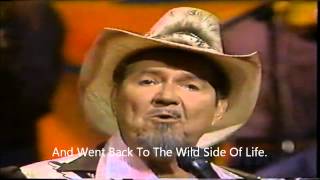 Sing Along With Hank Thompson Wild Side Of Life (With Lyrics)