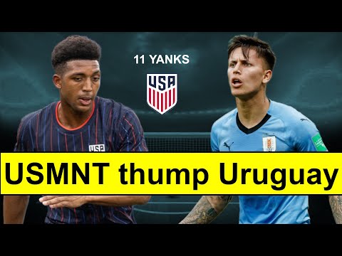 USMNT thump Uruguay in epic win