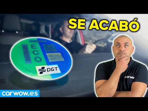 SE ACABÓ CAMBIAR LAS ETIQUETAS DE LA DGT: ¿Qué ha pasado?