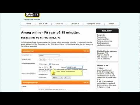 Lån let 20.000 kr. fra LånLet