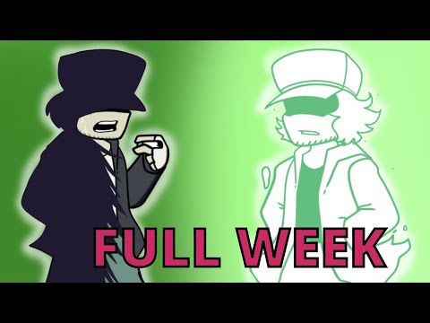 FRIDAY NIGHT FUNKIN' Garcello vs Evil Boyfriend FULL WEEK