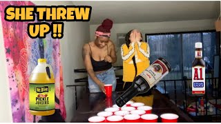 What’s In My Cup Challenge!! (Beer Pong Style )