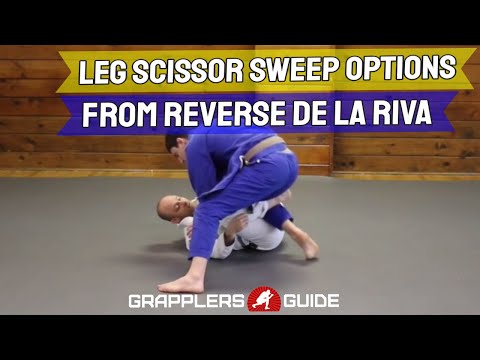 Leg Scissor Sweep Options from Reverse De La Riva by Jason Scully