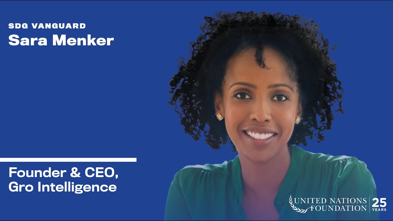 Sara Menker, Founder and CEO of Gro Intelligence - YouTube